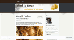 Desktop Screenshot of jimileroux.wordpress.com