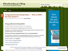 Tablet Screenshot of phoeberzh314.wordpress.com