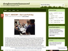 Tablet Screenshot of douglascountykansascwf.wordpress.com