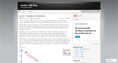Desktop Screenshot of another4hbblog.wordpress.com