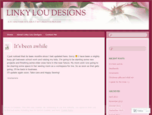 Tablet Screenshot of linkyloudesignsvbchica.wordpress.com