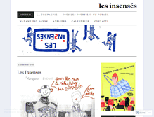Tablet Screenshot of insenses.wordpress.com