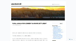 Desktop Screenshot of alandistrict6.wordpress.com