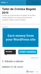 Mobile Screenshot of cronica2010.wordpress.com