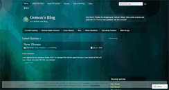 Desktop Screenshot of gomonsblog.wordpress.com