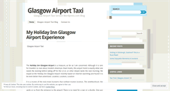 Desktop Screenshot of glasgowairporttaxi.wordpress.com