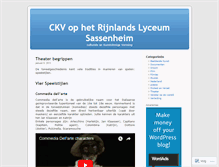 Tablet Screenshot of ckvrls.wordpress.com