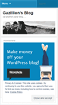 Mobile Screenshot of gazillion2p2.wordpress.com