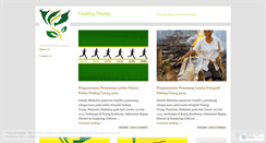 Desktop Screenshot of feelingyoung2012.wordpress.com