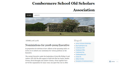 Desktop Screenshot of combermere.wordpress.com