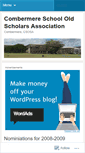 Mobile Screenshot of combermere.wordpress.com