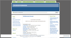 Desktop Screenshot of loudounrewards.wordpress.com