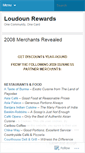 Mobile Screenshot of loudounrewards.wordpress.com