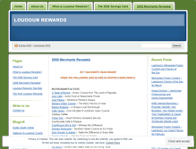 Tablet Screenshot of loudounrewards.wordpress.com
