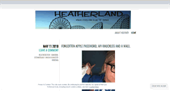 Desktop Screenshot of irishheather.wordpress.com