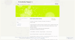 Desktop Screenshot of everybodyhappy.wordpress.com