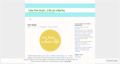Desktop Screenshot of likethegrain.wordpress.com