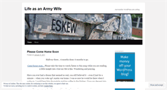 Desktop Screenshot of eskewlife.wordpress.com