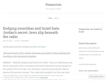 Tablet Screenshot of diasporism.wordpress.com