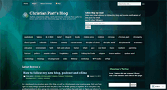 Desktop Screenshot of christianpiatt.wordpress.com