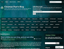 Tablet Screenshot of christianpiatt.wordpress.com