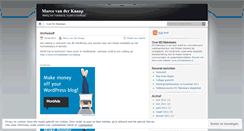 Desktop Screenshot of marcovanderknaap.wordpress.com