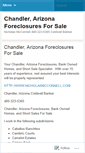 Mobile Screenshot of chandlerarizonaforeclosuresbankowned.wordpress.com