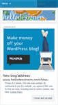 Mobile Screenshot of hellodesigners.wordpress.com