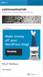 Mobile Screenshot of catrionamhairidh.wordpress.com