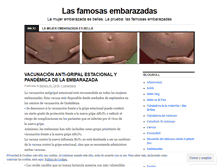 Tablet Screenshot of embarazada.wordpress.com