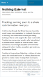 Mobile Screenshot of nothingexternal.wordpress.com