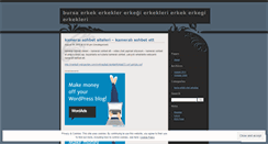 Desktop Screenshot of erkekleribursa.wordpress.com