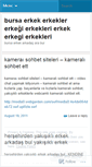 Mobile Screenshot of erkekleribursa.wordpress.com