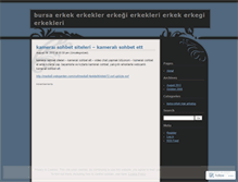 Tablet Screenshot of erkekleribursa.wordpress.com