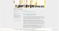 Desktop Screenshot of jimmysthreads.wordpress.com