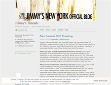 Tablet Screenshot of jimmysthreads.wordpress.com