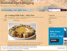Tablet Screenshot of essentialdegs.wordpress.com