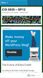 Mobile Screenshot of cis0835sp12.wordpress.com