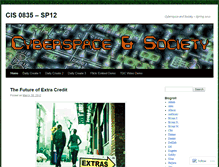 Tablet Screenshot of cis0835sp12.wordpress.com