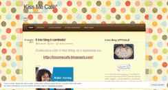 Desktop Screenshot of kissmecafe.wordpress.com