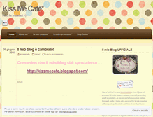Tablet Screenshot of kissmecafe.wordpress.com