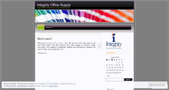 Desktop Screenshot of integrityofficesupply.wordpress.com