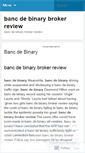 Mobile Screenshot of helpint.bancdebinarybrokerreview.wordpress.com