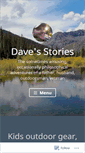 Mobile Screenshot of davestories.wordpress.com