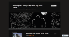 Desktop Screenshot of burlingtoncountysasquatch.wordpress.com