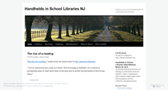 Desktop Screenshot of handheldschoollibrary.wordpress.com