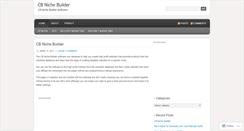 Desktop Screenshot of clickbanknichebuilder.wordpress.com