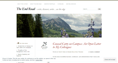 Desktop Screenshot of endroad.wordpress.com