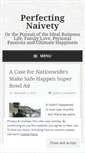 Mobile Screenshot of perfectingnaivety.wordpress.com