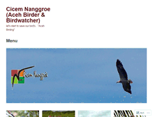 Tablet Screenshot of cicemnanggroe.wordpress.com